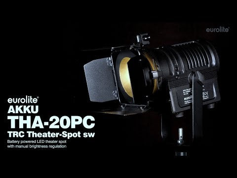 EUROLITE AKKU THA-20PC TRC Teatterivalo bk
