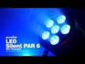 EUROLITE LED Silent Par 6 QCL Lattia wh
