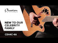 Ovation E-Acoustic klassinen kitara Celebrity MS Classic Nylon - Natural Gloss (CE44C-4A-G)