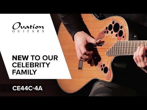 Ovation E-Acoustic klassinen kitara Celebrity MS Classic Nylon - Natural Gloss (CE44C-4A-G)