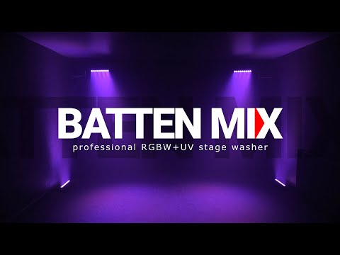 LIGHT4ME BATTEN MIX RGBW+UV seinäpestäjä LED BAR strobe