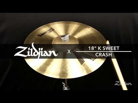 Zildjian 18" K Sweet Crash-symbaali