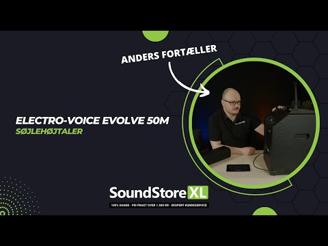 EV Evolve 50M - Kannettava Pylväskaiutinjärjestelmä 8-kanavaisella mikserillä