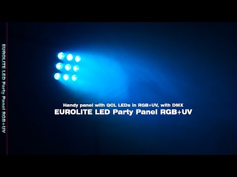 EUROLITE LED Party-paneeli RGB+UV