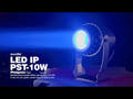 EUROLITE LED IP PST-10W red Pinspot-valo
