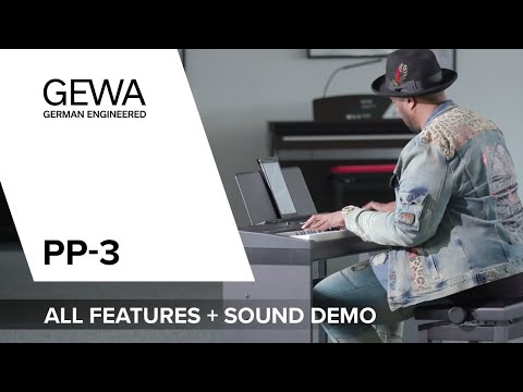 GEWA Portable Piano PP-3 - PP-3 ilman telinettä