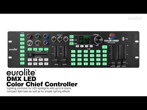 EUROLITE DMX LED Color Chief -ohjain