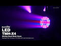 EUROLITE LED TMH-X4 Liikkuvat päät Wash Zoom