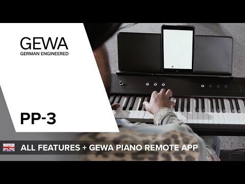GEWA Portable Piano PP-3 - PP-3 ilman telinettä