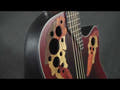Ovation E-Acoustic Kitarat Celebrity Elite Mid Cutaway - Ruby Red (CE44-RR-G)