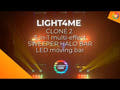 Light4Me Clone 2 LED -liikkuva tanko