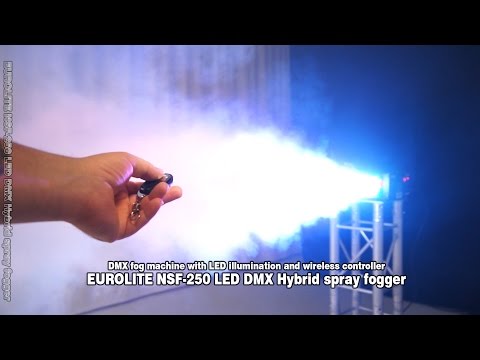 EUROLITE NSF-250 LED DMX Hybrid-sumutinhöyrykone