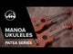 GEWA Soprano ukulele Manoa P-SO - Soprano (Sapelli matt)