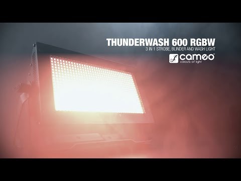 Cameo Thunder Wash 600 RGBW Strobovalo