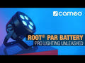 Cameo ROOT® PAR BATTERY - 5 × 4 W paristokäyttöinen RGBW LED PAR-spotlight