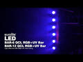 EUROLITE LED BAR-6 QCL RGB+UV Baari