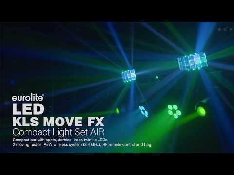EUROLITE LED KLS MOVE FX kompakti Light-sarja AIR