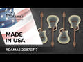 Adamas E-Acoustic Kitarat 2087GT Deep Contour Cutaway - Reverse Beige Burst (2087GT-7-G)