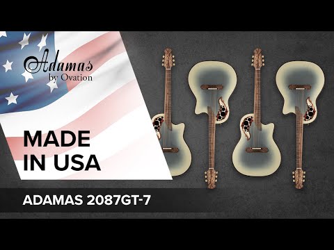 Adamas E-Acoustic Kitarat 2087GT Deep Contour Cutaway - Reverse Beige Burst (2087GT-7-G)