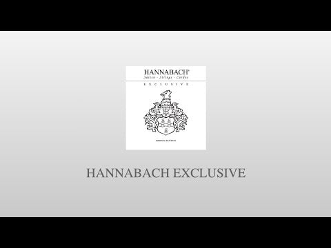 Hannabach Exclusive E6 bassokieli klassiselle kitaralle, medium tension