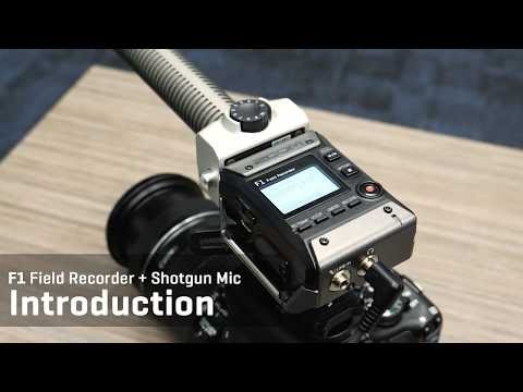 Zoom F1-SP Field Recorder + Shotgun mikrofoni