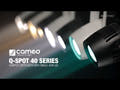 Cameo Q-SPOT 40 WW WH - Kompakti spot 40 W WW LED valkoisella viimeistelyllä