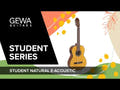 GEWA Klassinen kitara Student Lefthand - 4/4 size lefthanded