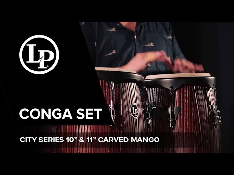 Latin Pundistussoittimet Conga set City Series - 10" & 11" (LP646NY-CMW)
