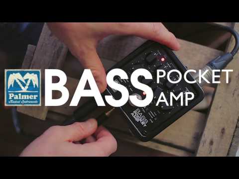 Palmer POCKET AMP BASS - Kannettava bassietuvahvistin