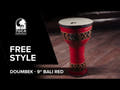 Toca Doumbek Freestyle – Bali Red (SFDK-9RP)