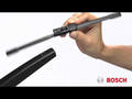 BOSCH flatblade-takalasinpyyhin 1 kpl 380 mm (3397016087)