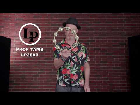 Latin Percussion Tamburiini Professional - LP Double row Tambourine 10 (LP380B)