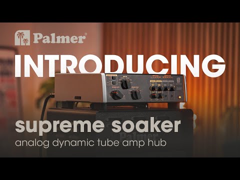 Palmer SUPREME SOAKER - Analogt dynamisk rørforstærker-hub