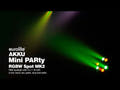 EUROLITE AKKU Mini PARty RGBW -kohdevalo MK2
