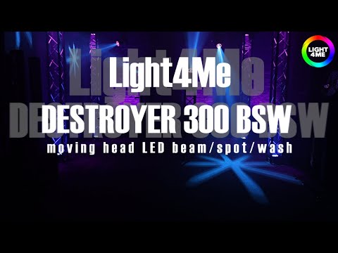 Light4Me Destoyer 300 BSW LED