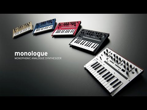 Korg Monologue Synthesizer (Musta)