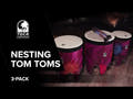 Tascam Nesting Rummut Tom Tom Freestyle II - 16" (TF2NT-16WP)