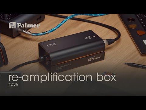 Palmer RIVER trave - Passiv re-amp-laatikko korjaukseen
