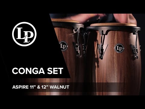 Latin Pundistussoittimet Conga set Aspire - 11" & 12" (LPA647B-SW)