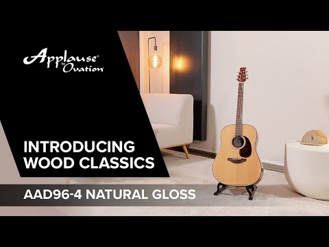 Applause akustinen kitara Wood Classics AAD96-4 Natural Gloss - Natural Highgloss (AAD96-4)