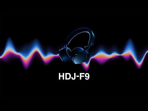 AlphaTheta HDJ-F9 langattomat DJ-kuulokkeet – Black