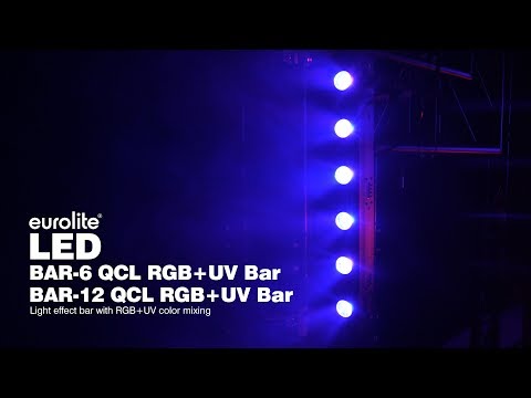 EUROLITE LED BAR-12 QCL RGB+UV Baari