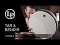 Latin Percussion virvelirummut viritettävät Bendirit - 16" x 4" (LP5029BF)