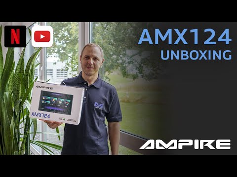 Ampire kahden 12,4" Android-näytön sarja