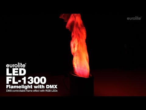 EUROLITE LED FL-1300 liekkivalo DMX:llä