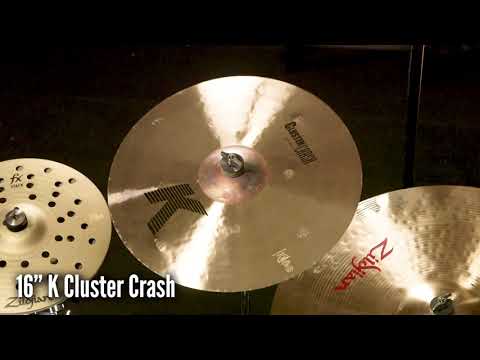 Zildjian 16" K Cluster Crash-symbaali