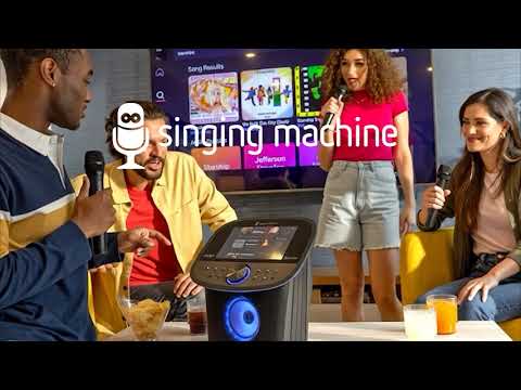 Karaoke järjestelmä 2 mikrofonilla (Musta)