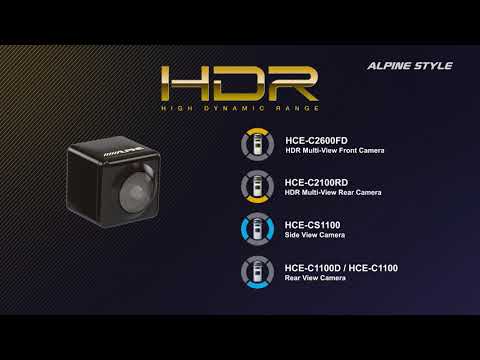 Alpine HCE-CS1100 HDR -sivukamera