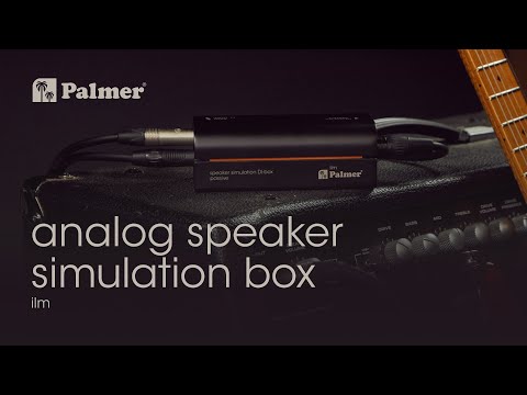 Palmer RIVER ilm - Passiivinen kaiutinsimulaatio-DI-laatikko