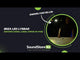 Ibiza LED-valopalkki Moonflower, Laser ja Strobe